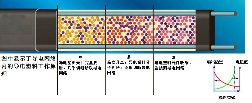 自限温电伴热带结构原理